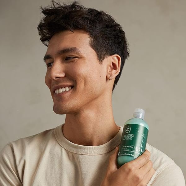 TEA TREE SPECIAL SHAMPOO, DEEP CLEANS, REFRESHES SCALP, FOR ALL HAIR TYPES, ESPECIALLY OILY HAIR, 10.14 FL. OZ.