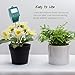 KINCREA Soil Moisture Meter, Hygrometer Soil Water Monitor for Garden, Lawn Plants Indoor Outdoor, Battery Free (only Test Moisture)