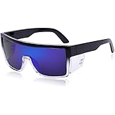 BEASVFE Polarized Safety Sunglasses UV400 Protection ANSI Z87.1 Certified