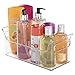 MetroDecor mDesign Portable Bathroom Vanity Under Cabinet Health and Beauty Supplies Caddy Organizer
