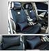 Amooca PU Leather Car Seat Cover Cushions Front Rear Full Set 10 pcs