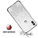 CASY MALL Case for iPhone Xs,Case for iPhone X, Hybrid PC+TPU Bumper Slim Hard Case for Apple iPhone Xs 2018, iPhone X 2017 Crystal