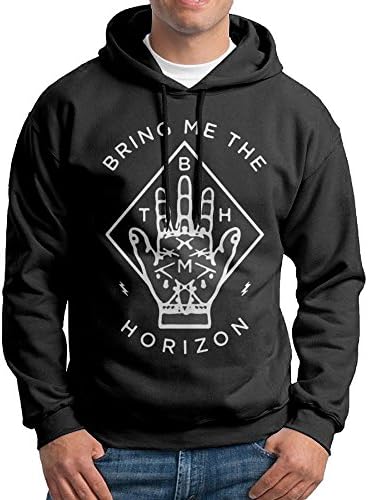 Men's Bring Me The Horizon Hoodie Black Size XL