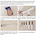 Stainless Steel Magnetic Knife Holder,Langxian Premium Kitchen Knives Strip,Magnetic Knife Rack,Kitchen Utensil Holder,Powerful Flush Mounted Space Saver,Magnetic Tool Home Organizer