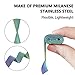 POY For Fitbit Alta Bands/For Fitbit Alta HR Bands, Stainless Steel Milanese Loop Metal Replacement Bracelet Strap with Unique Magnet Lock for Fitbit Alta/Fitbit Alta HR, Large Colorful