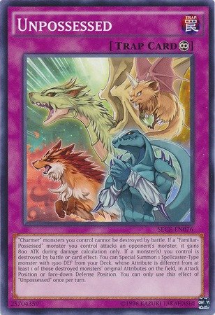 Yu-Gi-Oh! - Unpossessed (SECE-EN076) - Secrets of Eternity: Super Edition - Unlimited Edition - Common