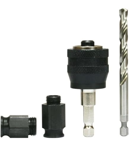 Bosch Professional Power Change Plus Adapter 8,7mm Schwarz, Inkl. Bohrer HSS-G, 7,15mm