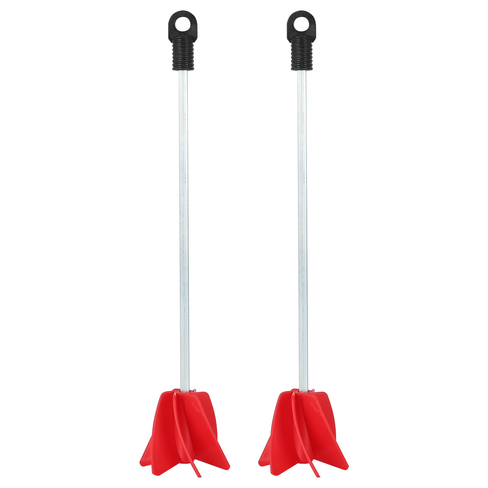 Photo 1 of 2-Pack Helix Paint Mixer Attachment for Drill - 11.8" Industrial Stirrer Paddle, 1 to 5 Gallon Epoxy Resin Mixer (Fits Concrete, Silicone, Thick Materials)? (2 Pcs)