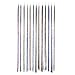 Hair Tinsel Glitter Strands - by HAIR DAZZLE - 100 x 40 inch Holographic Fairy Extensions - METALLIC MIX color - Salon Quality & Safe For Kids, Perfect Christmas Party Accessories or Gifts for Girls