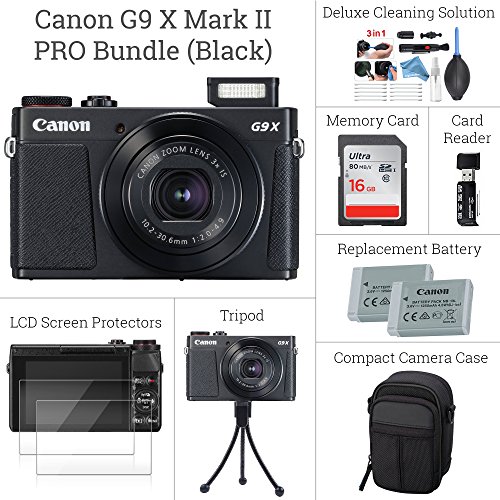 Canon-PowerShot-G9-X-Mark-II-Compact-Digital-Camera-SNAP-MORE-BUNDLE-DigitalAndMore-Camera-Cleaning-Solution