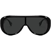 VANLINKER Oversized Aviator Square Sunglasses Womens Men Trendy One-Piece Polarized Lens Retro Futuristic Mask Shades VL9888