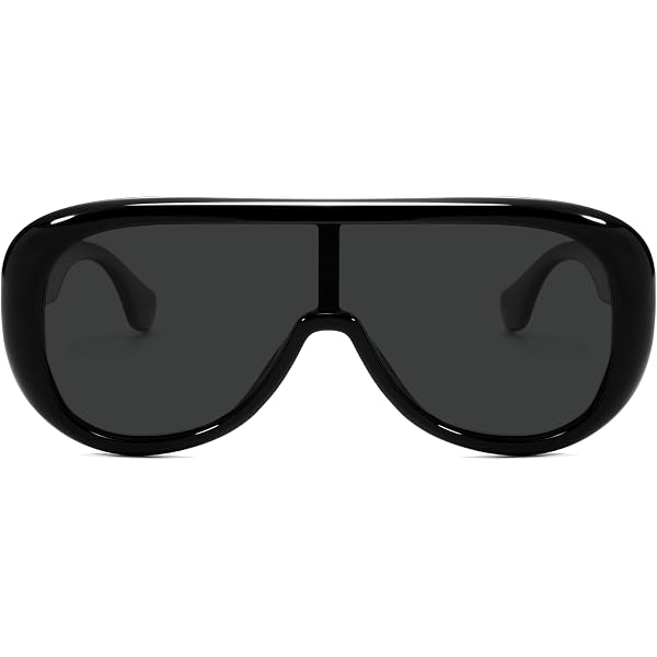 Aviator Oversized Square Flat Top Fashion Unisex Sunglasses  display picture 2