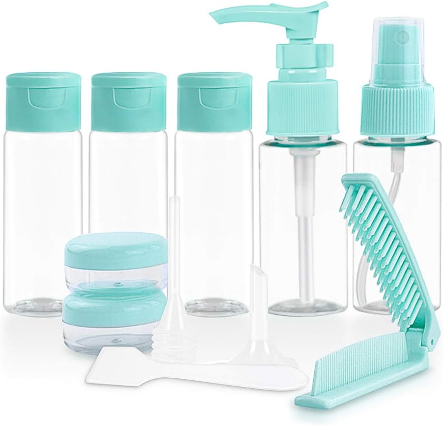 mreechan Travel Bottles Set,Travel Size Bottle Toiletries Liquid