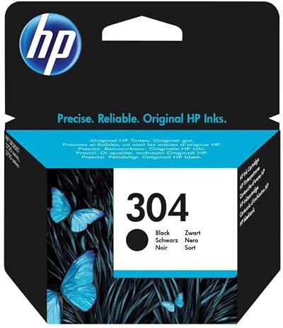 HP 304 Black Ink Cartridge 120 Pages