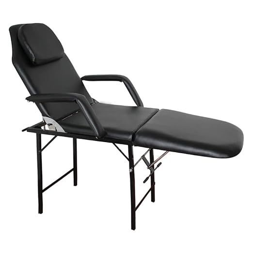 Folding Reclining Massage Beds Tables Adjustable Padded Couch 3 Ways Therapy Salon Beauty Body