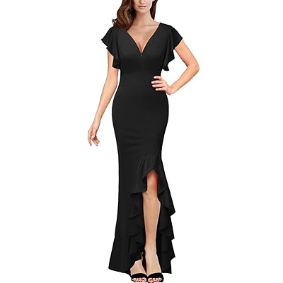 VFSHOW Womens Elegant Ruffles Cocktail Party Mermaid Zambia | Ubuy