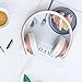 IAXSEE I70 Headphones with Microphone and Volume Control Portable for Girls Stereo Lightweight Adjustable Headsets for iPad iPod Android Smartphones Laptop Mp3(Rose Gold)thumb 4
