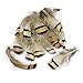 LolliBeads (TM) 20 Pcs Partridge Plumage Feathers 1.5-3 inches