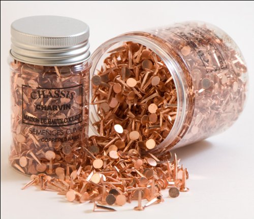 Charvin Copper Canvas Nails 250 ml Jar