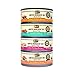 Merrick Limited Ingredient Diet Grain Free Wet Cat Food Variety Pack - 4 Flavors (Duck, Salmon, Turkey, & Chicken) 5.0 Ounce - 12 Total Cans