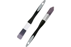 ROLLINGDOG Trim Paint Brush, Edging Paint Brushes for Trim 2PC - Ideal for Precision Painting, Corner Painting, Leaving A Str