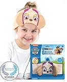 Paw Patrol Kids Headphones by CozyPhones - Volume Limited with Ultra-Thin Speakers & Comfortable Soft Fleece Headband - Perfect Children's Earphones for School, Home and Travel - Skye