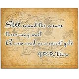 J. R. R. Tolkien - Still Round the Corner There May Wait - 11x14 Unframed Art Print - Great Gift Under $15 for The Hobbit Fans