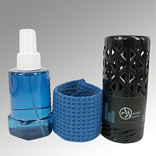 Audio Anatomy Vinyl-Cleaning Set consisting of Microfibre Cloth and Alcohol-Free Cleaning Liquid (150 ml)
