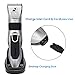 Dog Grooming Clippers - Cordless Quiet Pet Hair Clippers Trimmer Rechargeable with Stainless Steel Blades Dog Comb Shears Best Professional Hair Clipper Set for Dogs Cats Pets Long Short Hair