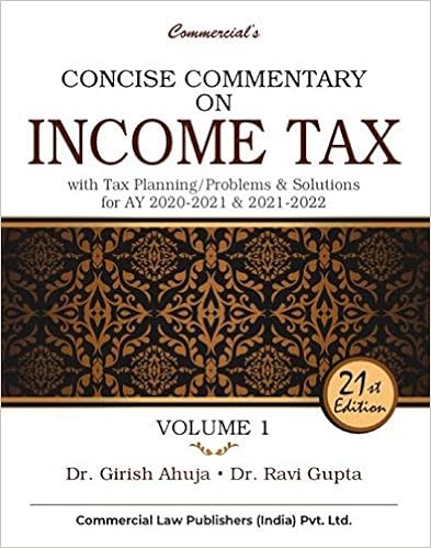 Commercial's Concise Commentary on Income Tax