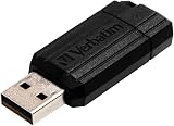 Verbatim Store 'n' Go Pin Stripe 16 GB USB Flash Drive Black Hi-Speed USB