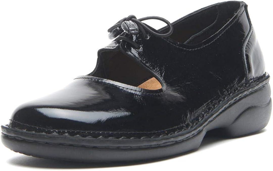 Amazon.com | COMFORTFÃSSE Viola Patent Leather Mary Jane Flat Shoes with Arch Support for Women 