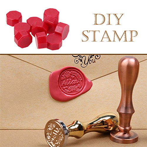 Michelle Dore 100pcs/lot Retro Vintage Sealing Wax Tablet Pill Beads Wax Seal Granule for Envelope Wedding Ancient Sealing Wax