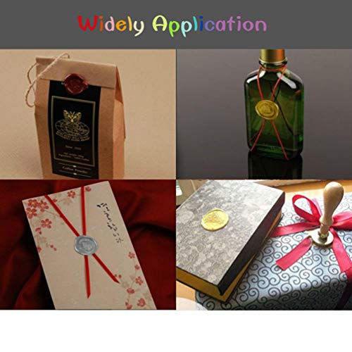 Wax Seal Stamp Set, VIHOME Hogwarts Magic School Wax Seal Stamp Kit with 6 Pieces Sealing Wax Stamps Copper Seals + 1 Wooden Hilt (Hogwarts+Ravenclaw+Slytherin+Hufflepuff+Gryffindor+Malfoy)
