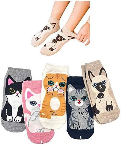 Belloxis 靴下 レディースくるぶし ソックス レディース パンプス かわいいカバー 綿 防臭 透湿 滑り止め