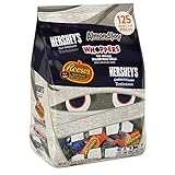 HERSHEY’S Halloween Snack Size Assortment (51.42-Ounce Bag, 125 Pieces)