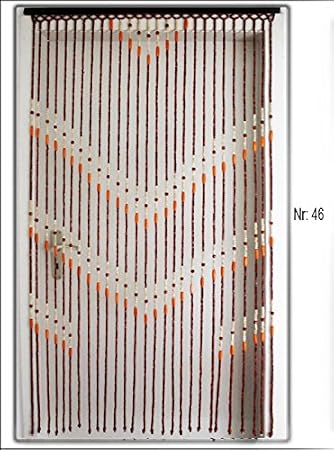 Yudu Turvorhang Vorhang Mit Holzperlen Handarbeit 90x180cm Nr 46
