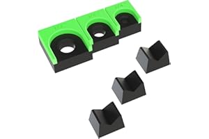 LookFox Ratchet Organizer Kit - 3 pack set, with Strong Magnets, Ratchet Organizer for tool box drawer, Keep Tools Organized, for Garage, Workshop(Green/Black)