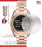 KlearKare Invisible Screen Shield Protector for Michael Kors MKT5001 Bradshaw Smartwatch | (HD) Clear | Self Healing Nano Technology | Bubble Free