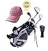 Paragon Rising Star Girls Kids Golf Clubs Set/Ages 8-10 Lavender With Free Golf Gift/Right-Hand