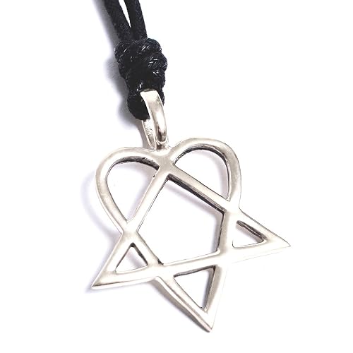 Fashion Necklaces Pendants Him Necklace Stainless Steel Heartagram Pendant Merch Logo Symbol Jewelry Watches