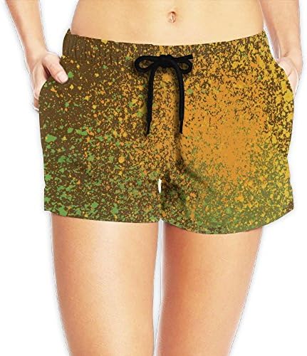 Spray Paint Creative Women's Adult Casual Fashion Swim Beach Shorts