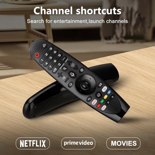 Magic Remote for LG-TV-Remote, Replacement for LG Smart TV Remote Control, AKB75855501 AN-MR20GA with Pointer and Voice Function
