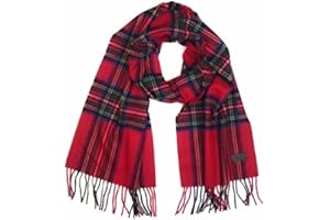 Hickey Freeman Patterned Australian Merino Scarf for Men – Ultra-Soft Lightweight Men’s Winter Scarves, 70-Inches x 10-Inches