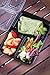 10 Pack Compartment Lunch Box Bento Boxes with Lids - Multi Purpose Storage Containers for Baby Food, Kitchen, Pet, Dog, Crafts, Pantry, Office, Garage, Picnics, Travel by Perfect Life Ideas