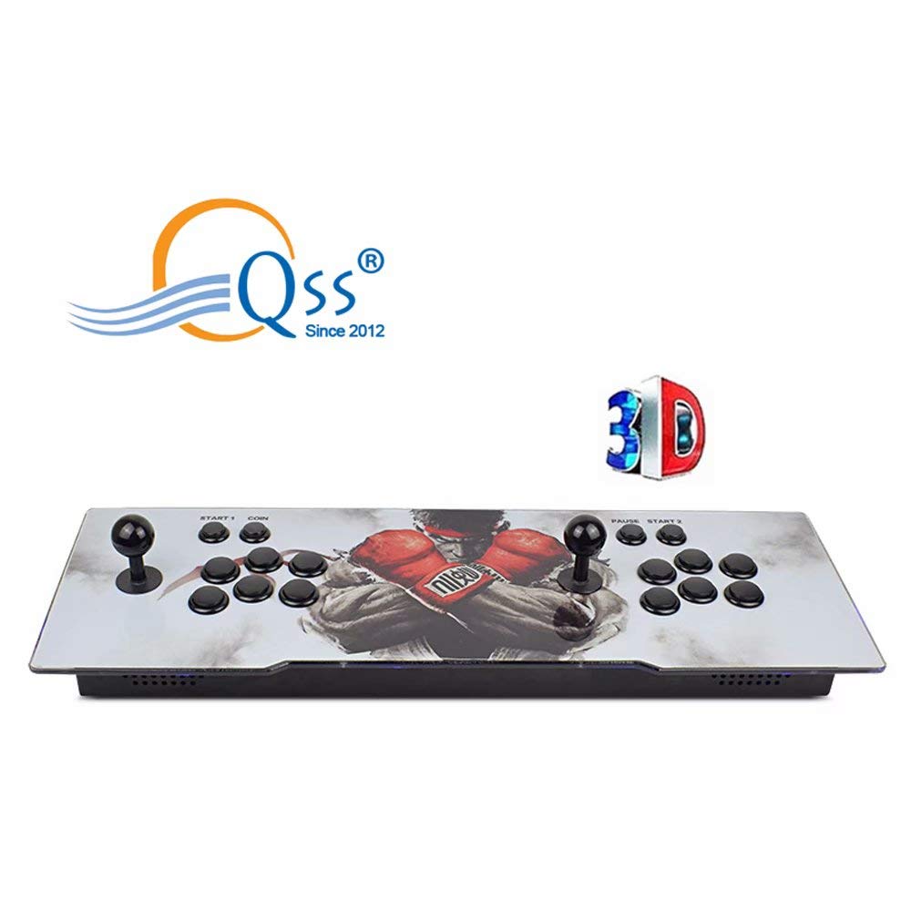 3288-in-one game case with archive function home double arcade large joystick double Full HD 4 Playe
