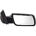 TRQ Right Mirror with Heat with Memory Passenger Side Compatible with 2013-2019 Ford Flex FO1321622