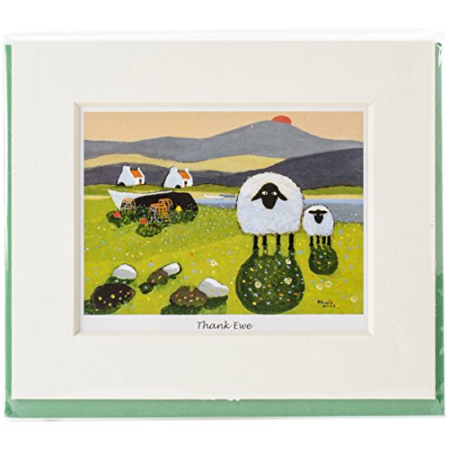 Dublin gift mini card, thank ewe