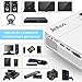 Jinhoo Latest Technology to Phone Projector, Mini Video Projector with 3800 LUX, Synchronize Smartphone Screen, 1080P Supported, Compatible with TV Stick, HDMI, USB, VGA, AV [with Projector Case]thumb 4