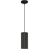 Access Lighting 29001-MBL-C Pilson Pendant, 1-Light 60 Watts, Matte Black